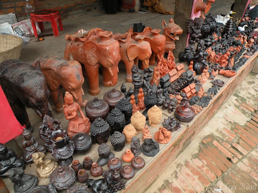 Assortment of Nepalese pottery pieces world tourism dayMerchandise waits for an influx of foreign cash, once travel restrictions are lifted.