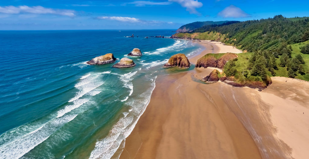 oregon beach lewis and clark national historic trail stretches all the way to the pacific