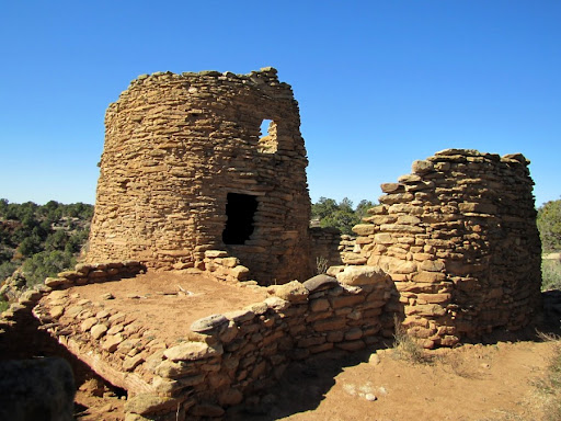 Ruins like this scatter the Southwest. Fortresses were built for each pueblito to defend against rival tribes, and later, settlers from the east. (Photo Courtesy of Aztec New Mexico)