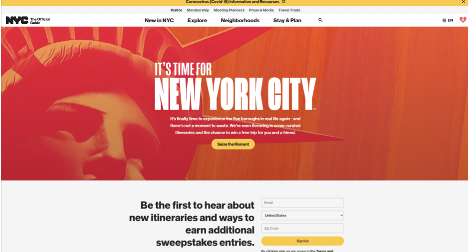 NYCGO.com website