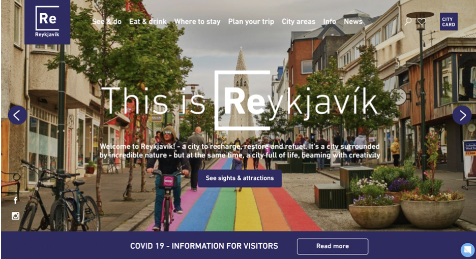 Visit Reykjavik website