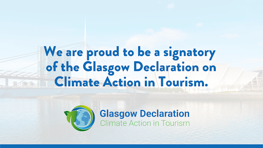 Solimar International is proud to be a signatory of the Glasgow Declaration oon Climate Action in Tourism