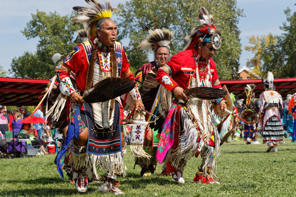 a pow wow in north dakota along lewis and clark national historic trail