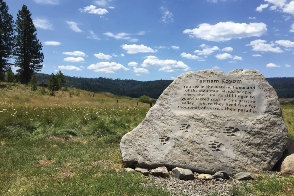 Maidu indigenous tribe land sierra nevada