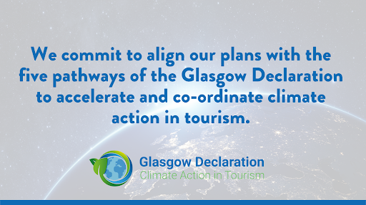 solimar international aligns our plans with the five pathways of the Glasgow Declaration to accelerate and co-ordinate climate action in tourism